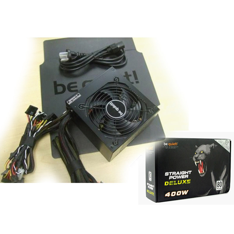 BQT E6-400W BE QUIET! Straight Power Deluxe 400W 80plus Power Supply
