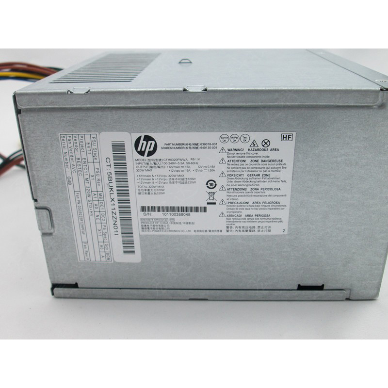 Alimentation PC HP D10-320P2A PC