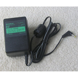 Used SONY AC-MZ60 6V AC Adapter